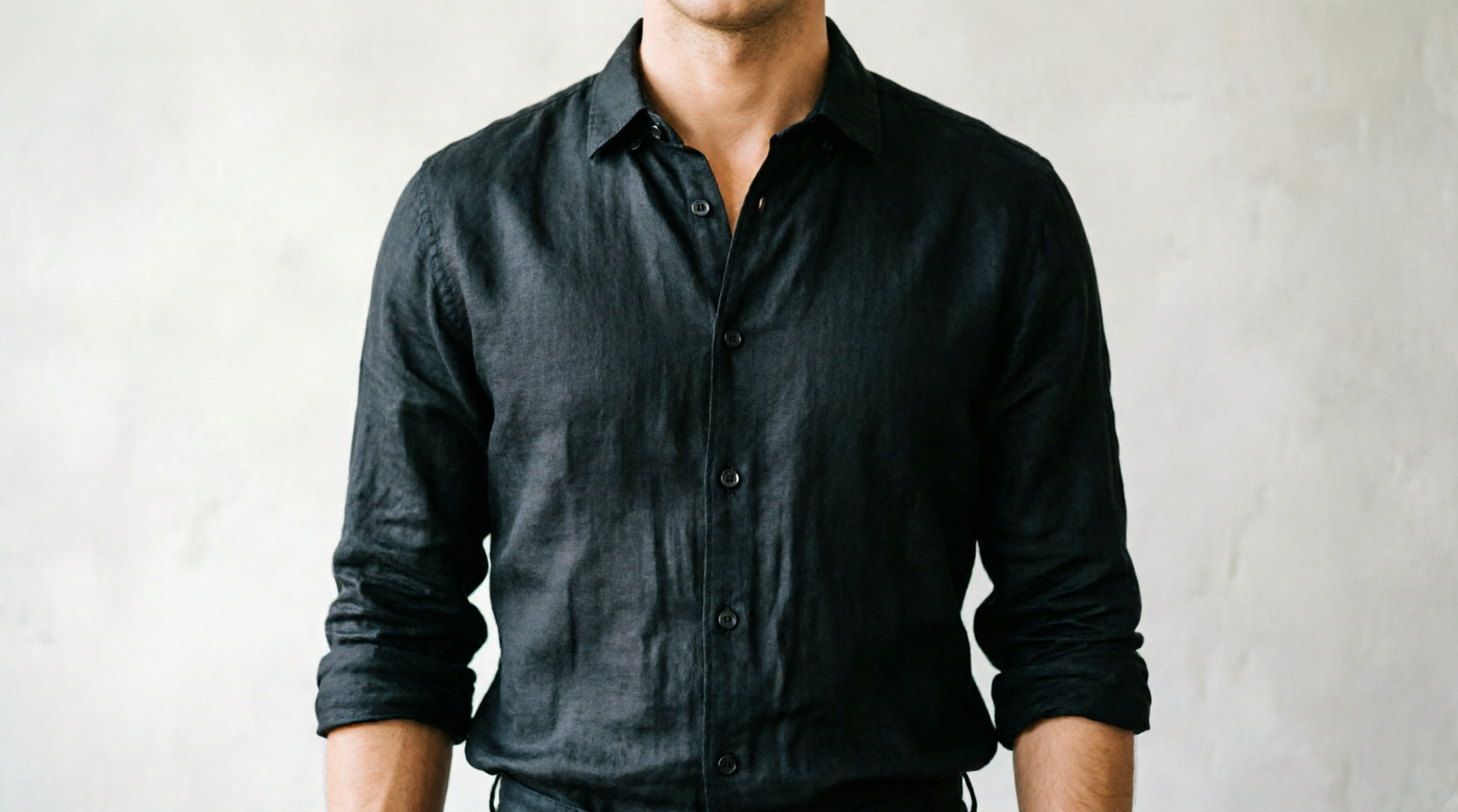 Linen Button Down Shirt - Image 6