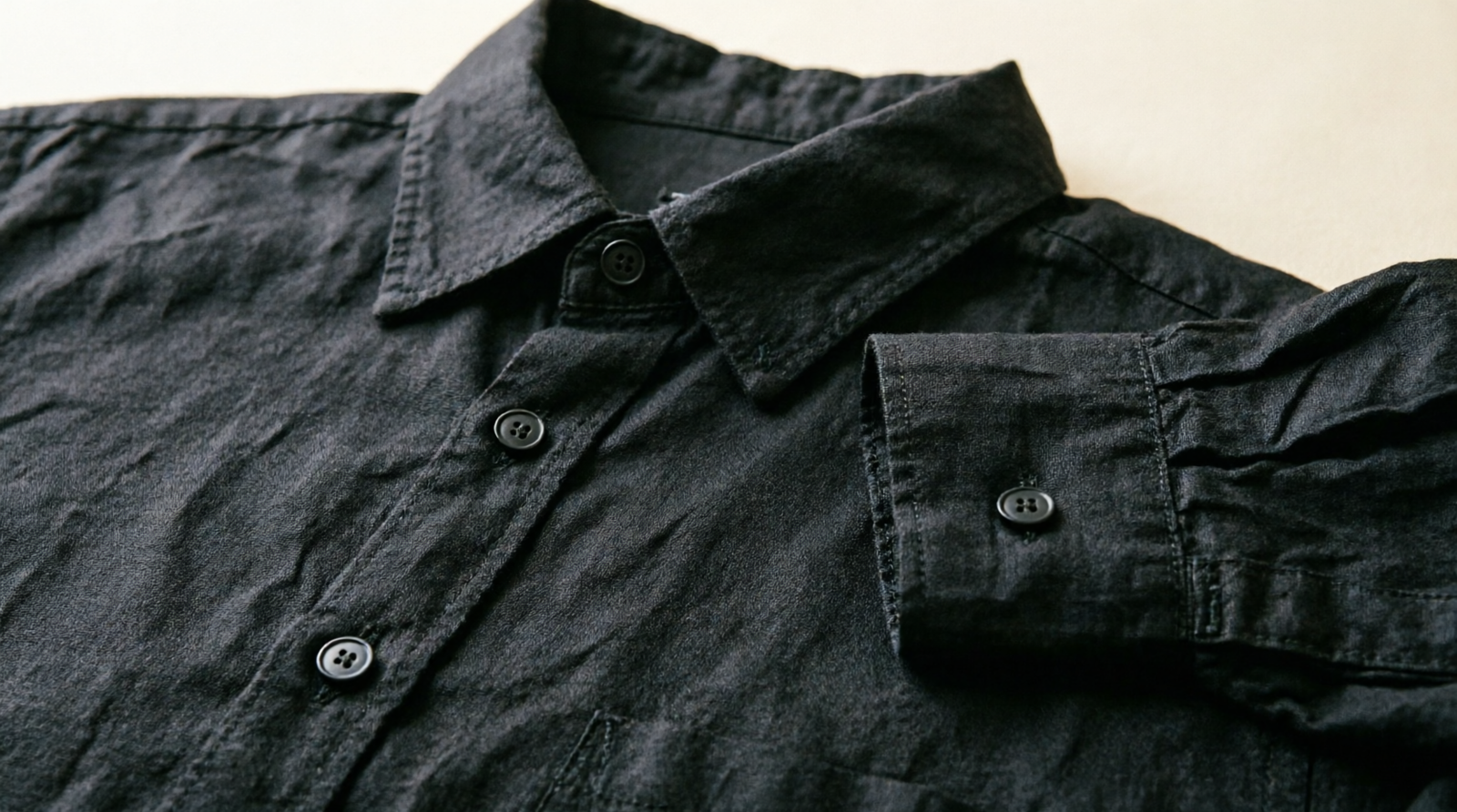 Linen Button Down Shirt - Image 7
