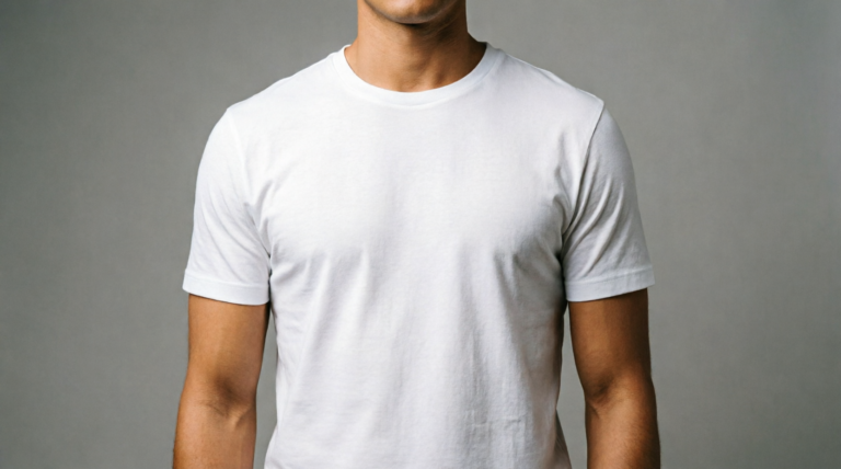 Rounded neck shirt 3